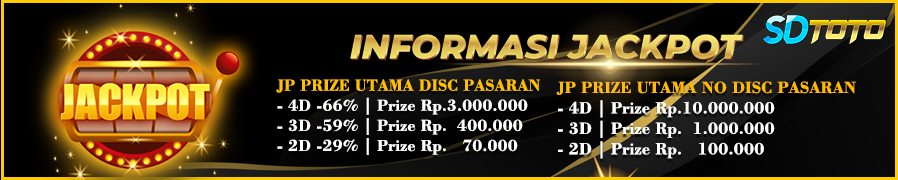 INFORMASI RAIHAN JACKPOT TOGEL SDTOTO